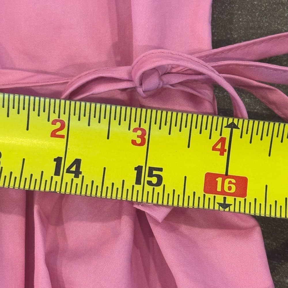 Devotion TWINS Pink Ruffled Wrap Sundress - Picture 8 of 10